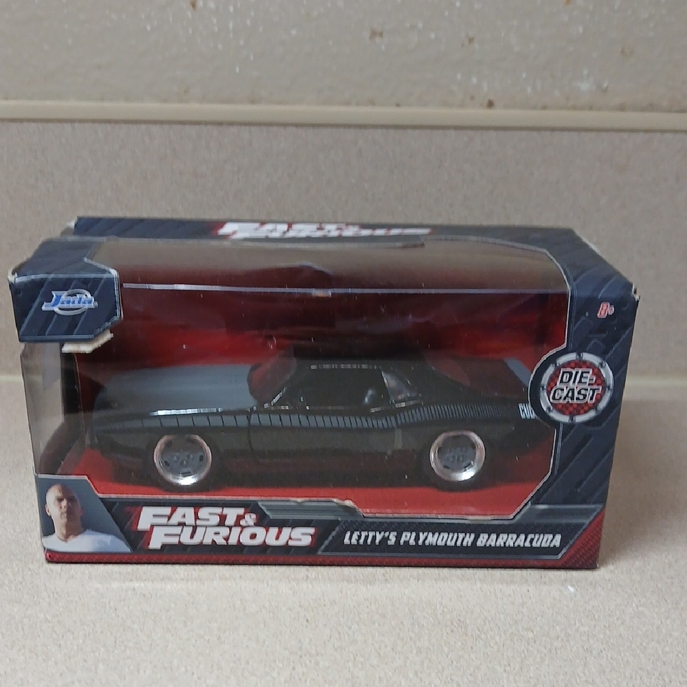 Jada Fast & Furious Black Die-Cast Car